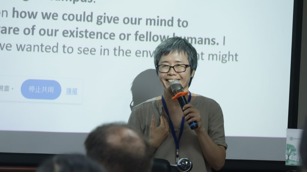 113學年度文學院環境人文論壇系列照片。第7張，共8張。