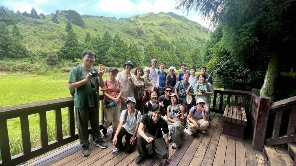 113學年度文學院環境人文論壇陽明山參訪系列照片。第8張，共8張。